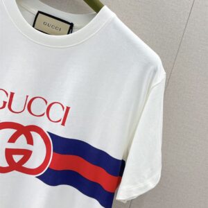 GUCCI INTERLOCKING G COTTON T-SHIRT - X033