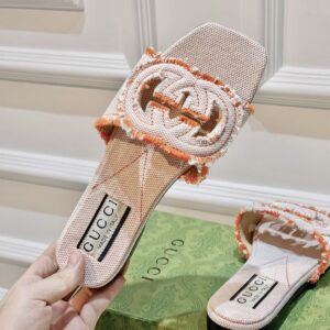 GUCCI INTERLOCKING G SLIDE SANDAL - Q004