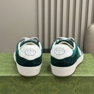 GUCCI INTERLOCKING G SNEAKER GREEN SUEDE - G040