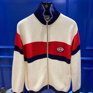 GUCCI INTERLOCKING G ZIP-UP JUMPER - CA022