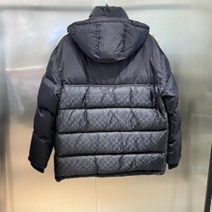 GUCCI JACQUARD NYLON PADDED COAT - CA026