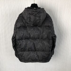 GUCCI JUMBO GG CANVAS JACKET BLACK - CA011