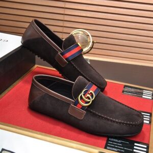 GUCCI LOAFER WITH DOUBLE G - IK048