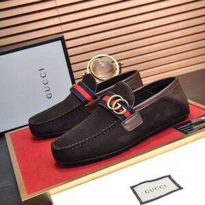 GUCCI LOAFER WITH DOUBLE G - IK048