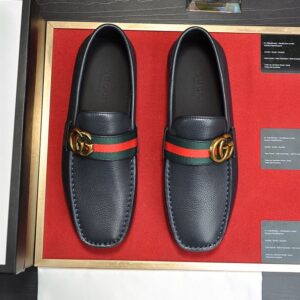 GUCCI LOAFER WITH DOUBLE G - IK049