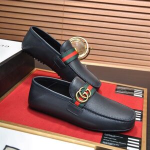 GUCCI LOAFER WITH DOUBLE G - IK049