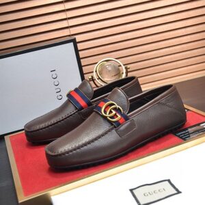 GUCCI LOAFER WITH DOUBLE G - IK050