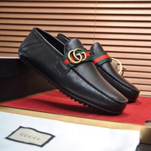 GUCCI LOAFER WITH DOUBLE G - IK051