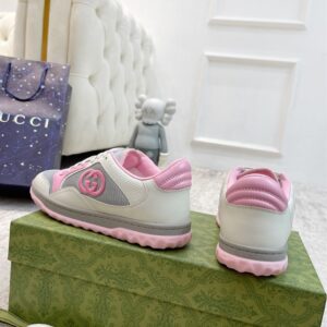 GUCCI MAC80 LOW-TOP SNEAKER WHITE GREY PINK - G018