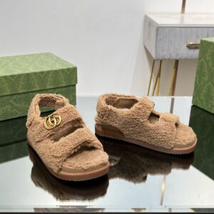 GUCCI MERINO WOOL SANDAL - Q034