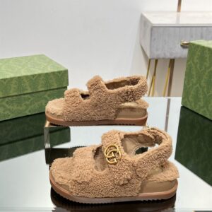 GUCCI MERINO WOOL SANDAL - Q034