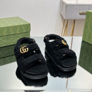 GUCCI MERINO WOOL SANDAL - Q035