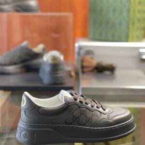 GUCCI MONOGRAM CANVAS SNEAKERS - G097