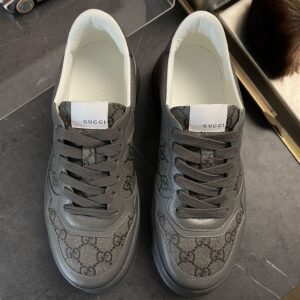 GUCCI MONOGRAM CANVAS SNEAKERS - G097