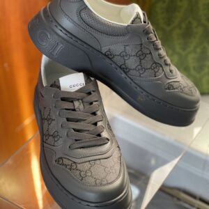 GUCCI MONOGRAM CANVAS SNEAKERS - G097