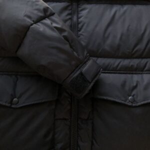 GUCCI NYLON DOWN JACKET WITH GG INSERTS - CA010