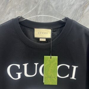 GUCCI OVERSIZE T-SHIRT WITH INTERLOCKING G - X020