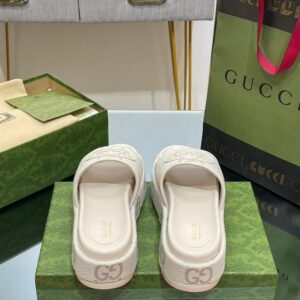 GUCCI PLATFORM SLIDE SANDAL - Q037