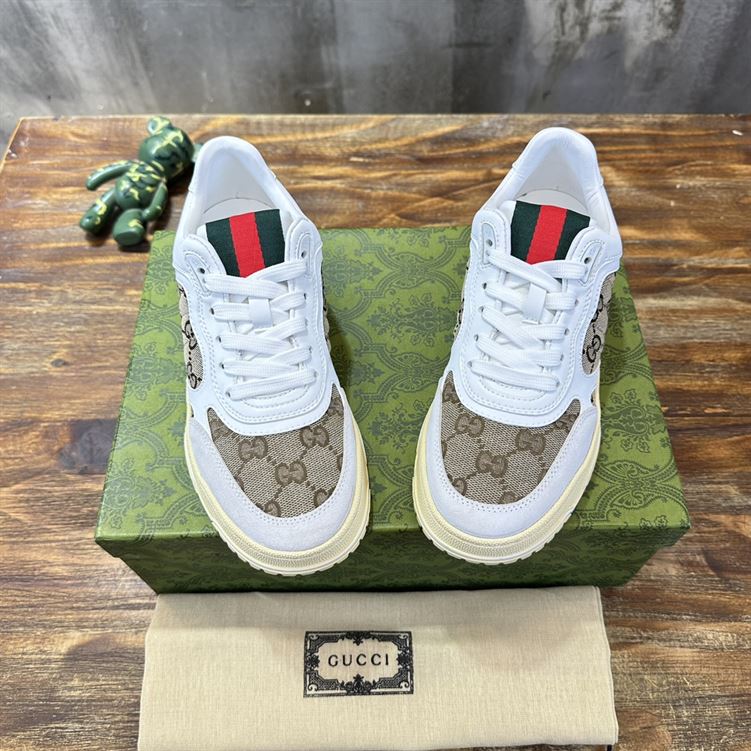 GUCCI RE-WEB SNEAKER ORIGINAL GG CANVAS - G051