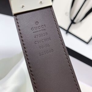 GUCCI REVERSIBLE GUCCI SIGNATURE BELT - AB030