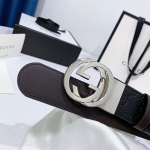 GUCCI REVERSIBLE GUCCI SIGNATURE BELT - AB030