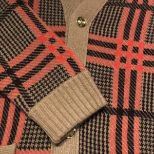 GUCCI REVERSIBLE KNIT WOOL CARDIGAN - H018