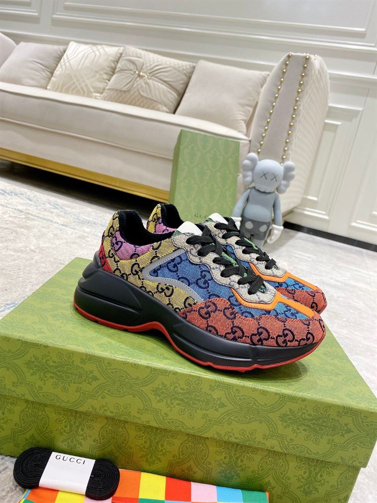 GUCCI RHYTON GG MULTICOLOR SNEAKER - G179