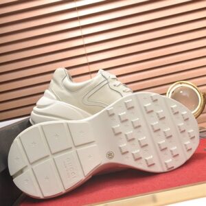 GUCCI RHYTON LEATHER SNEAKERS - G164