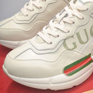 GUCCI RHYTON LEATHER SNEAKERS - G164