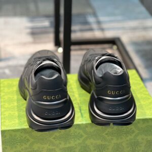 GUCCI RHYTON SNEAKER BLACK LEATHER - G110