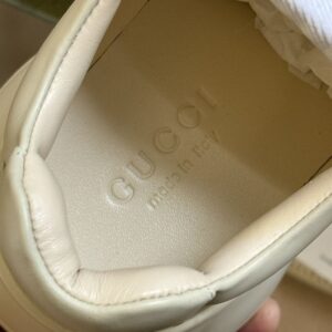 GUCCI RHYTON SNEAKER IVORY LEATHER - G068