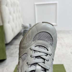 GUCCI RIPPLE SNEAKER GREY LEATHER - G023