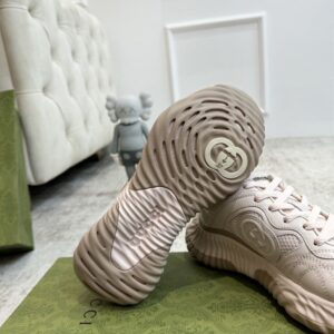 GUCCI RIPPLE SNEAKER PALE PINK LEATHER - G025