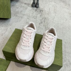 GUCCI RIPPLE SNEAKER PALE PINK LEATHER - G025