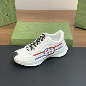 GUCCI RUN LEATHER SNEAKERS - G112