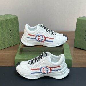 GUCCI RUN LEATHER SNEAKERS - G112