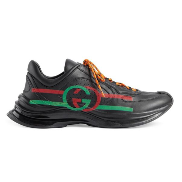 GUCCI RUN LEATHER SNEAKERS - G113