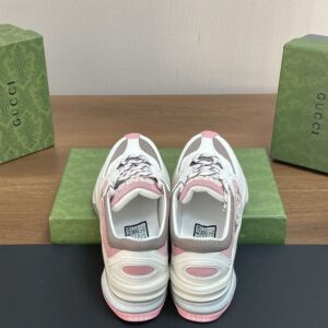 GUCCI RUN SNEAKER IVORY SUEDE - G116