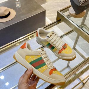 GUCCI SCREENER LOW-TOP SNEAKERS - G073