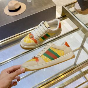 GUCCI SCREENER LOW-TOP SNEAKERS - G073