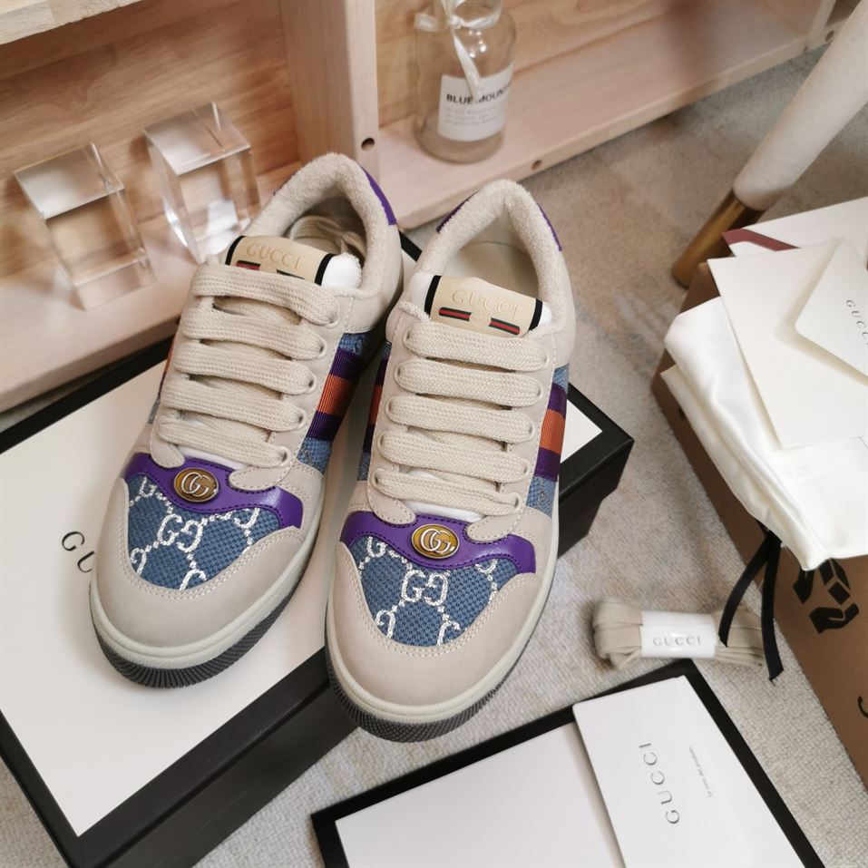 GUCCI SCREENER LOW-TOP SNEAKERS - G075