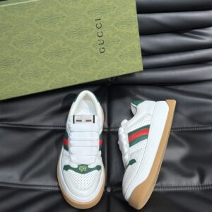 GUCCI SCREENER SNEAKER WITH WEB - G058