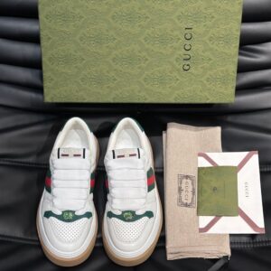 GUCCI SCREENER SNEAKER WITH WEB - G058