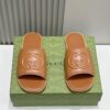 GUCCI SLIDE SANDAL WITH INTERLOCKING G - Q094