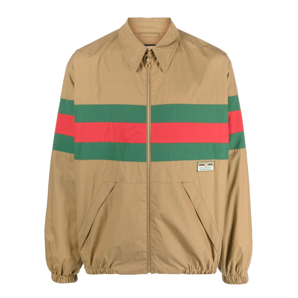 GUCCI WEB COTTON SHIRT JACKET - CA024