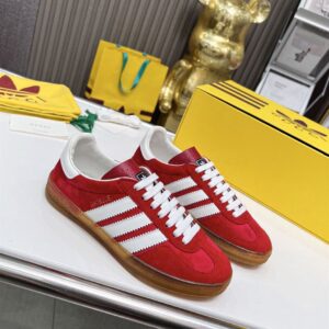 GUCCI X ADIDAS GAZELLE RED SNEAKER - G115