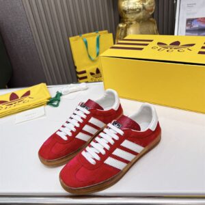 GUCCI X ADIDAS GAZELLE RED SNEAKER - G115