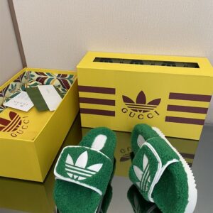 GUCCI x ADIDAS GG PLATFORM SANDAL - Q065