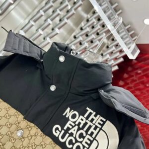 GUCCI X THE NORTH FACE GG PADDED SHORT JACKET - CA030