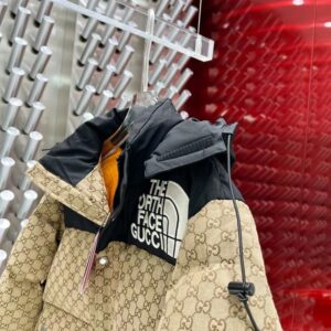 GUCCI X THE NORTH FACE GG PADDED SHORT JACKET - CA030